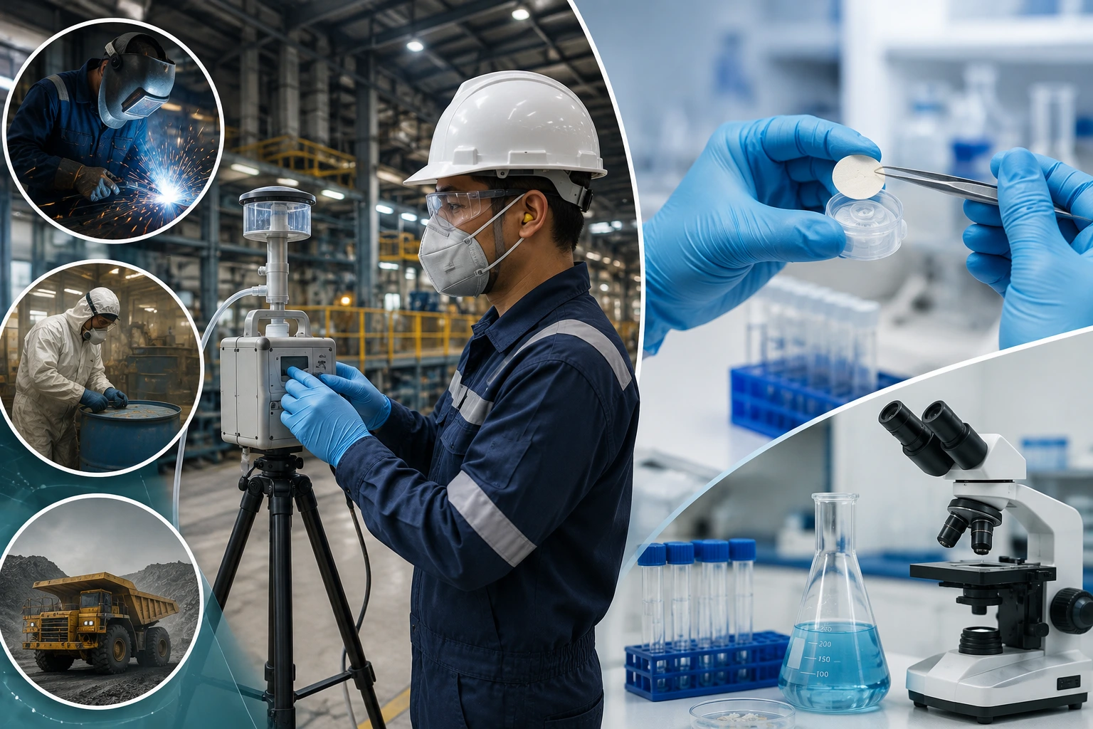 Industrial Hygiene Sampling and Analysis - Green Vertex